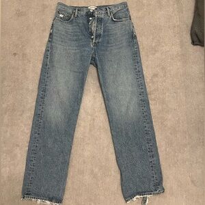 AGOLDE 90’ PINCH WAIST HIGH RISE STRAIGHT